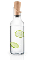 Glass Fridge Carafe with Wooden Stopper N50300