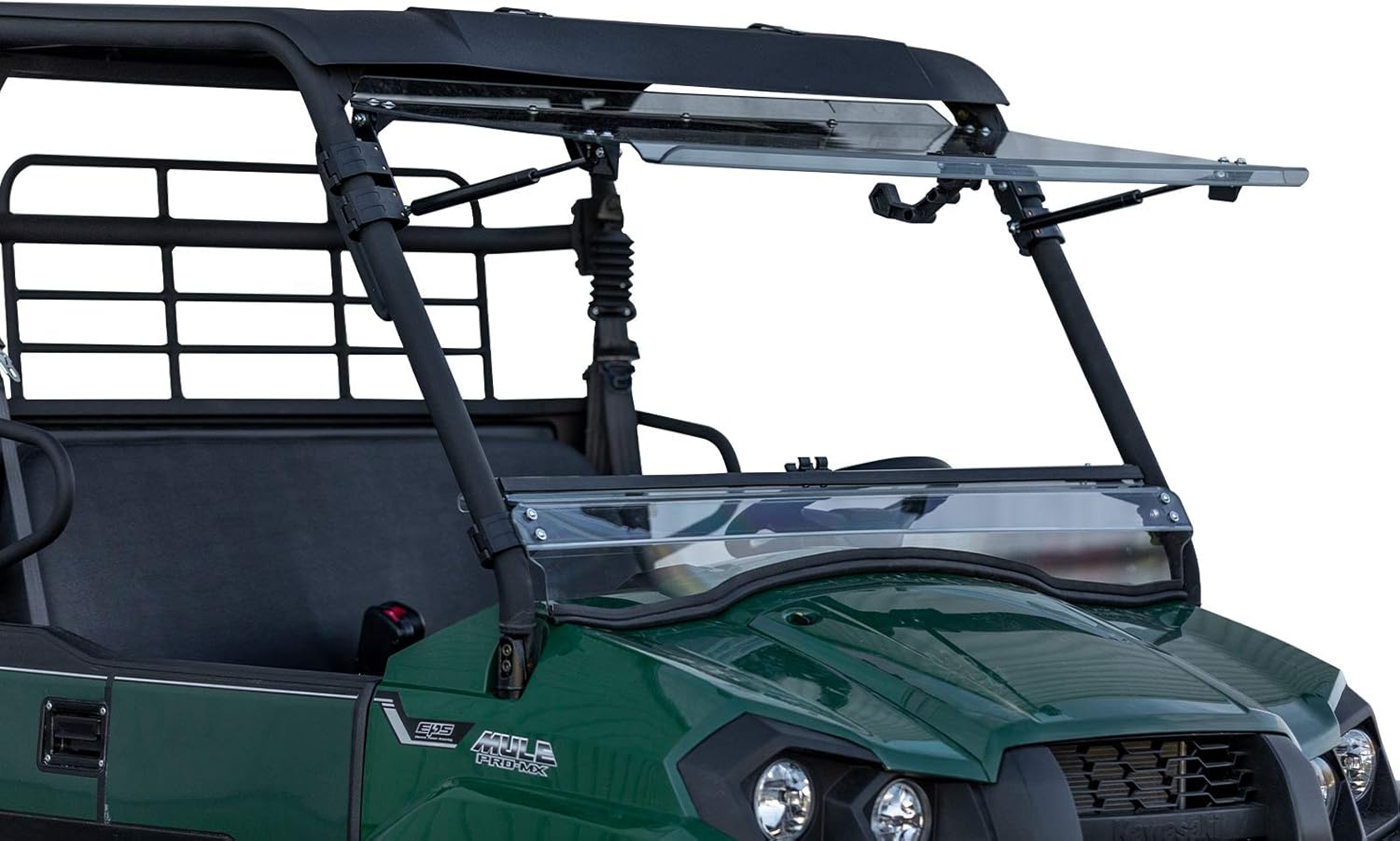 Scratch Resistant 3-1 Flip Windshield for Kawasaki Mule Pro MX D60114