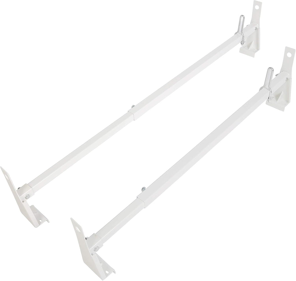 Steel Universal White Cargo Van Ladder Rack Roof 600LB T2115