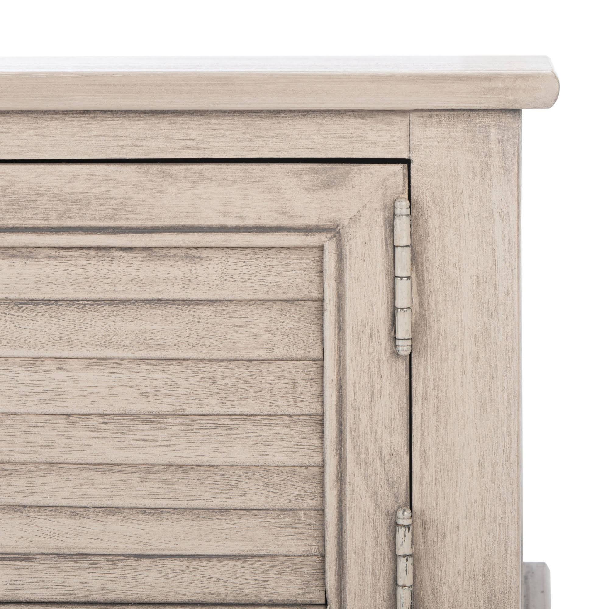 2 Drawer 2 Door Greige Console Table P832808
