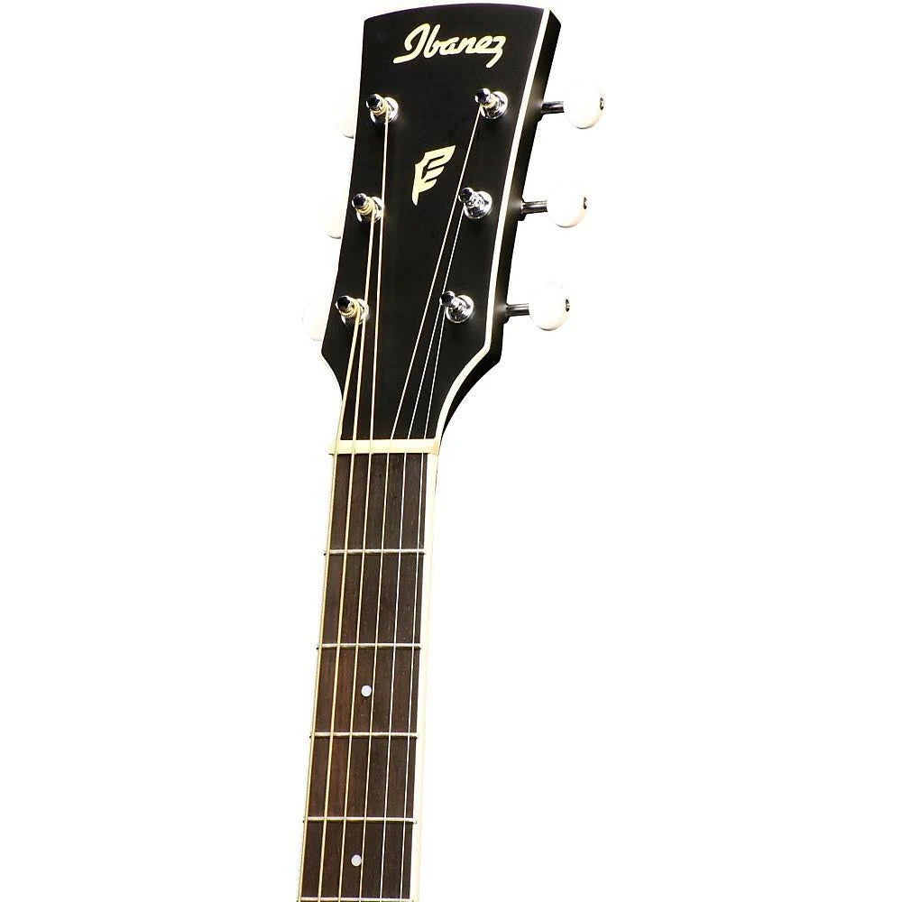 Weathered Black Acoustic Guitar Q7833