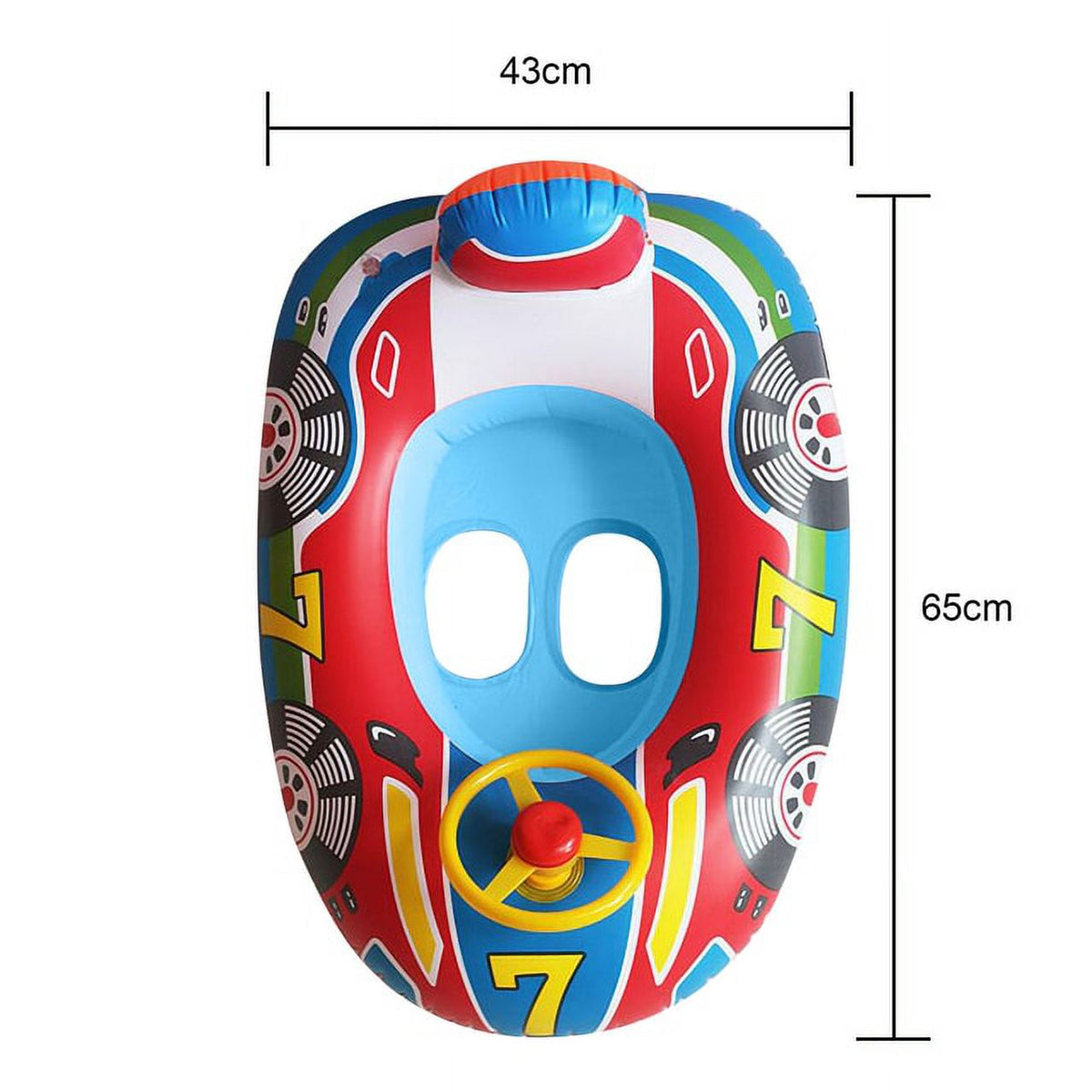 Inflatable PVC Swim Ring for Kids Z1907