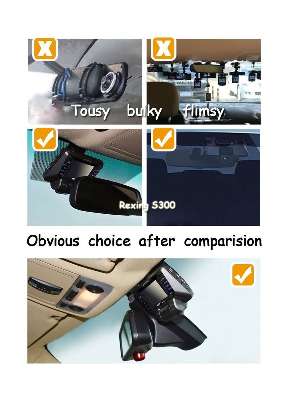 1080p 170 Wide Angle Dash Cam with 16GB microSD Card Z8722
