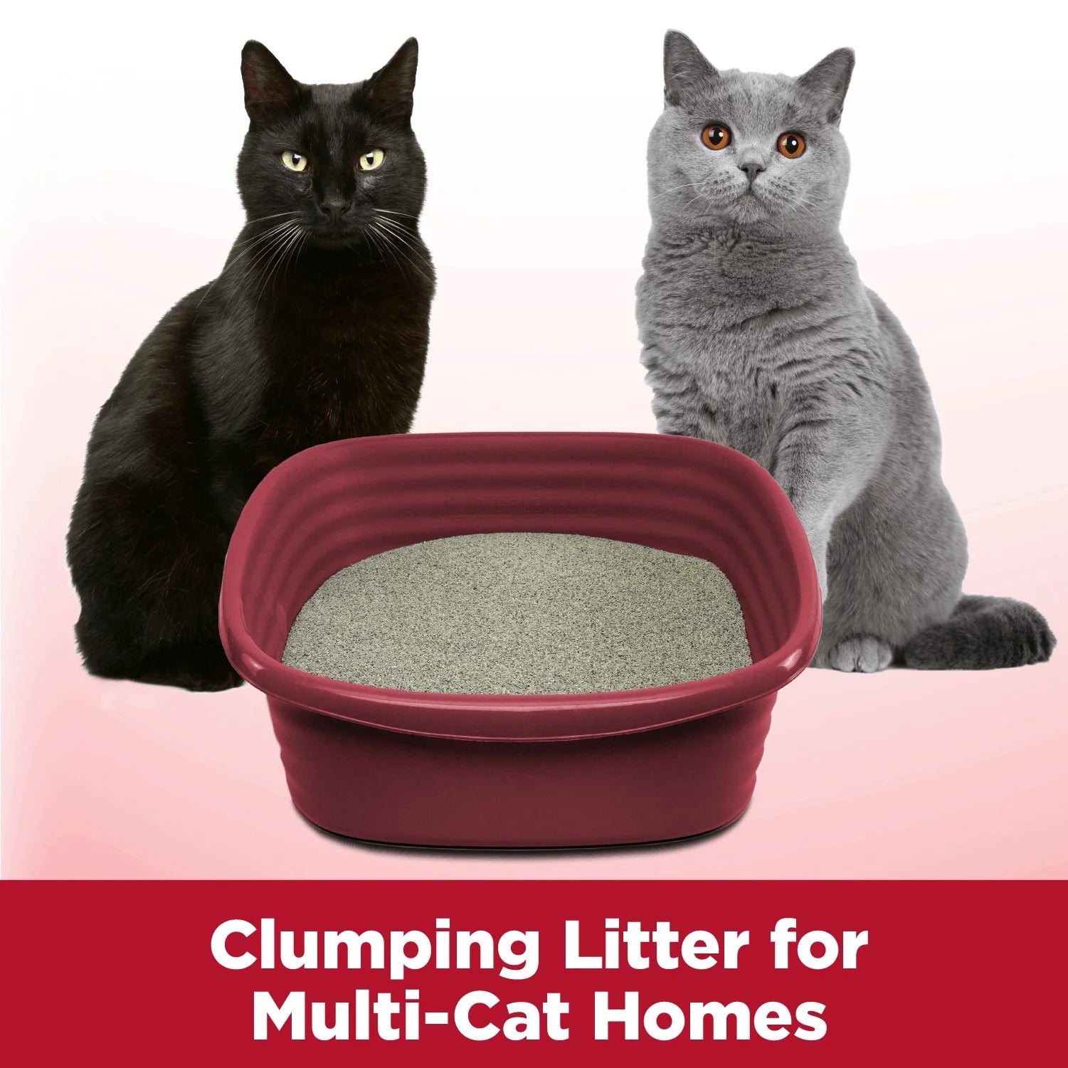 Clumping Clay Cat Litter, 28 lbs B154684