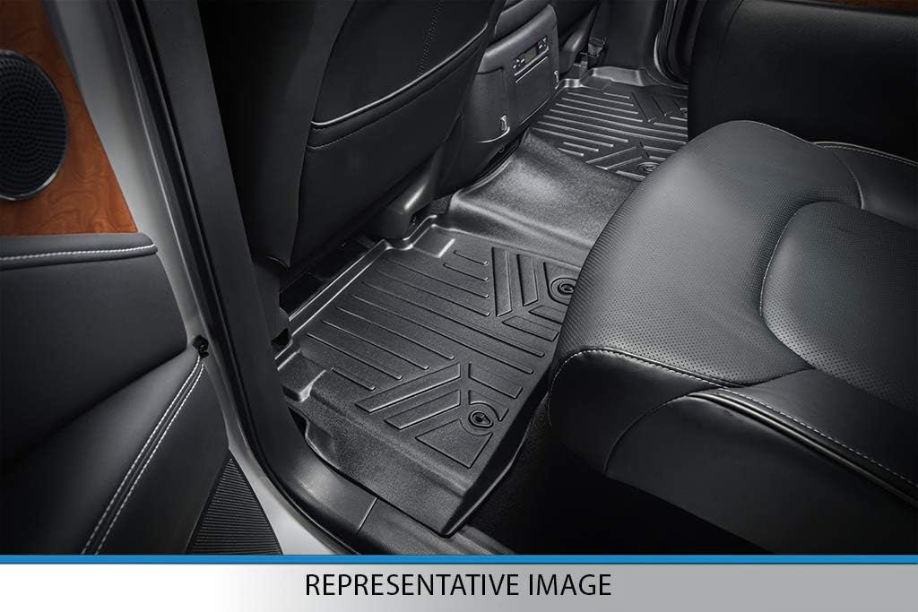 Custom Floor Mats 2 Row Liner Set Black J40453