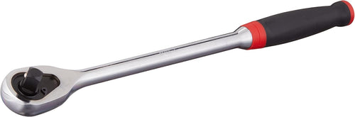 1/2 Drive 84 Tooth Long Handle Dual Material Teardrop Ratchet 16-1/2" Pack of 2 R552