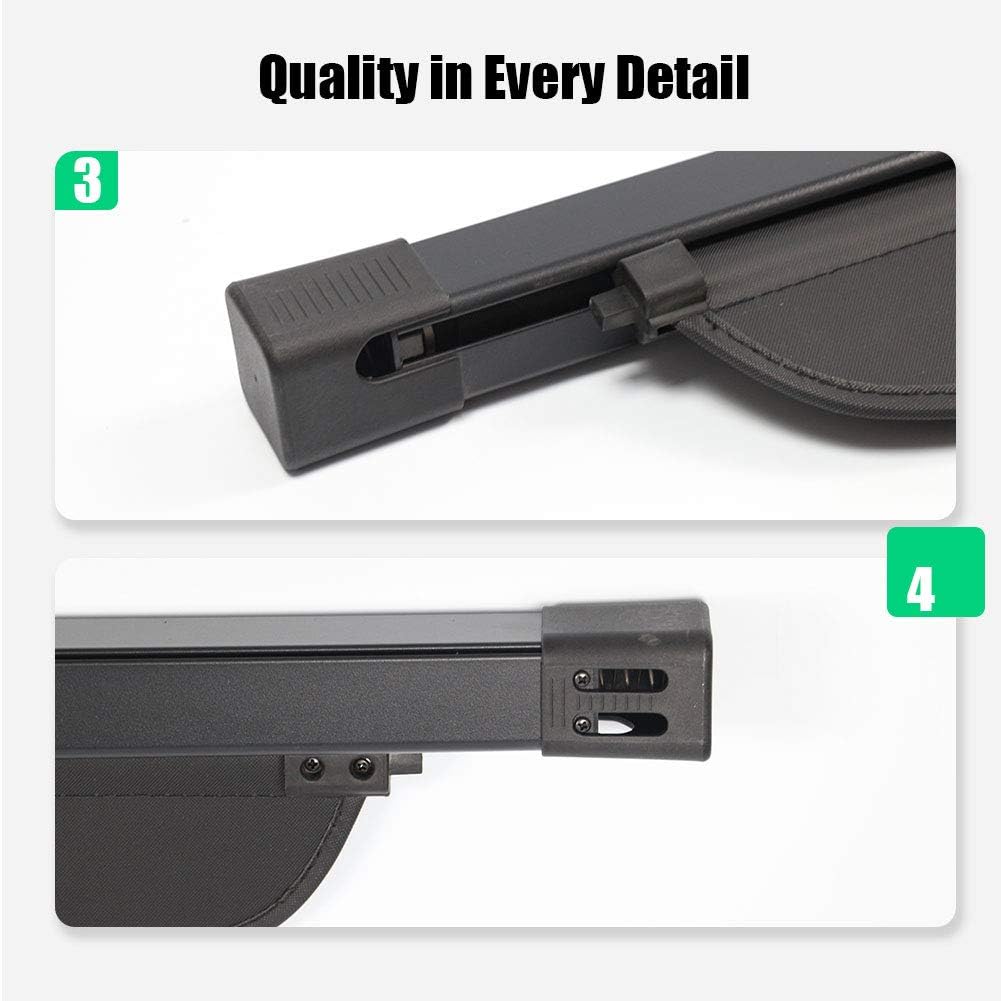 Black SUV Retractable Trunk Cover C400
