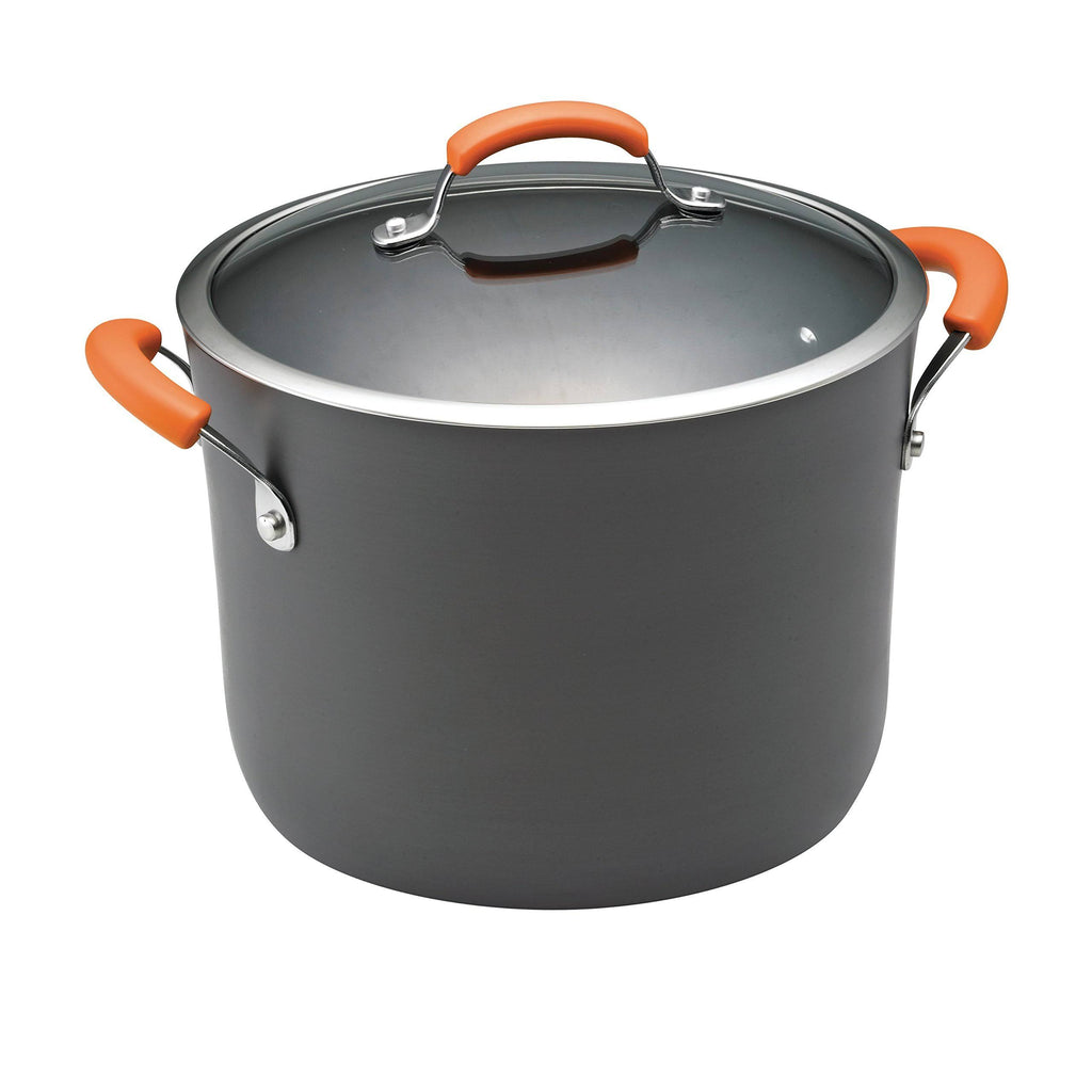 10 Qt. Hard Anodized Covered Stockpot M496883