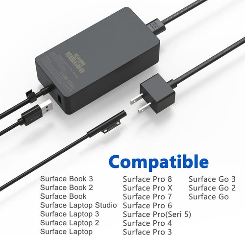 127W 15V 8A Power Adapter with Carrying Case L68855