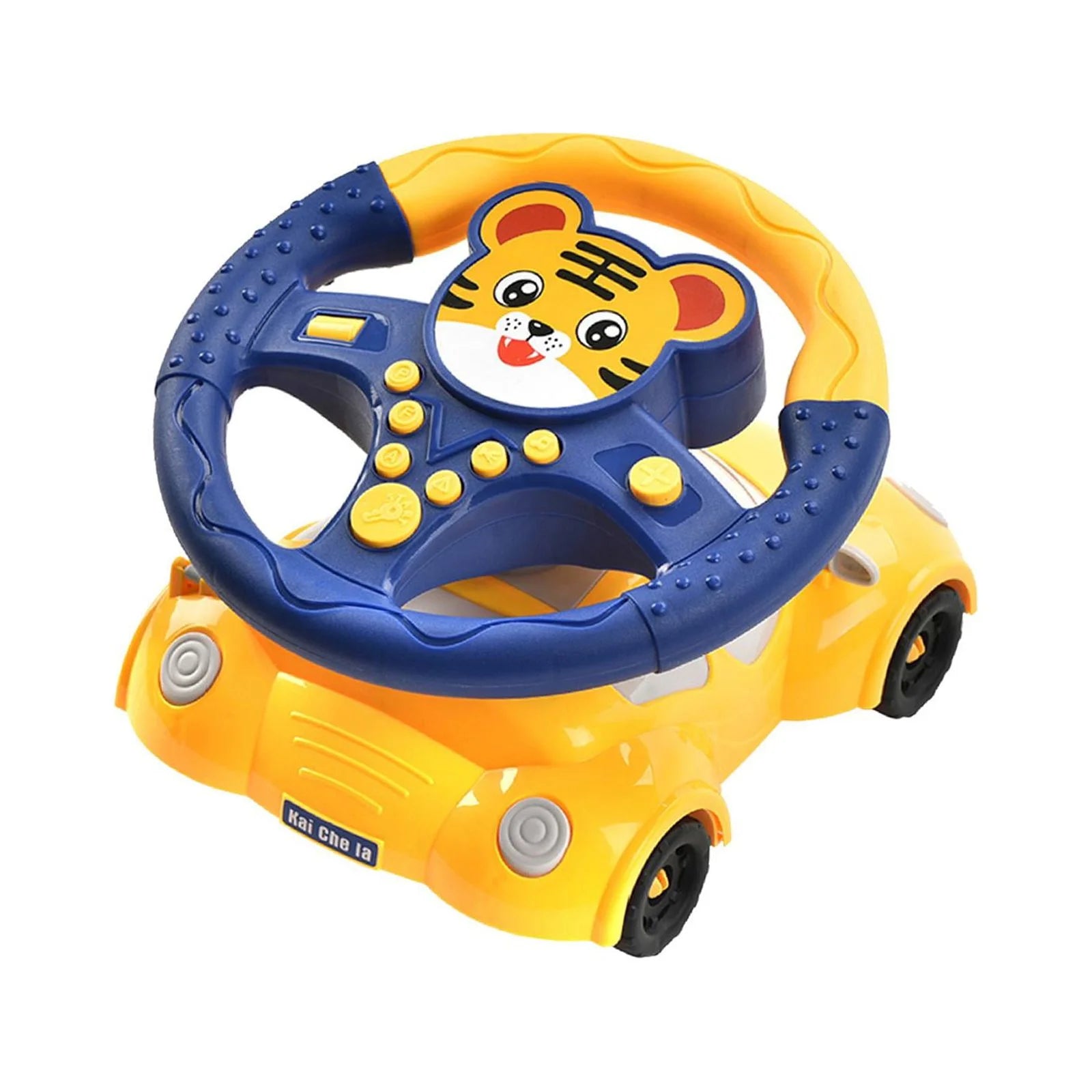Tiger Simulation Steering Wheel Car Toy E279809