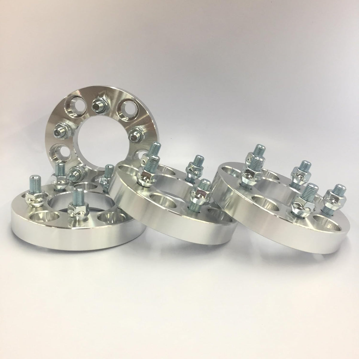 4 Pieces 20mm Conversion Wheel Adapters 5x100 to 5x114.3 with Open End Lug Nuts L58765