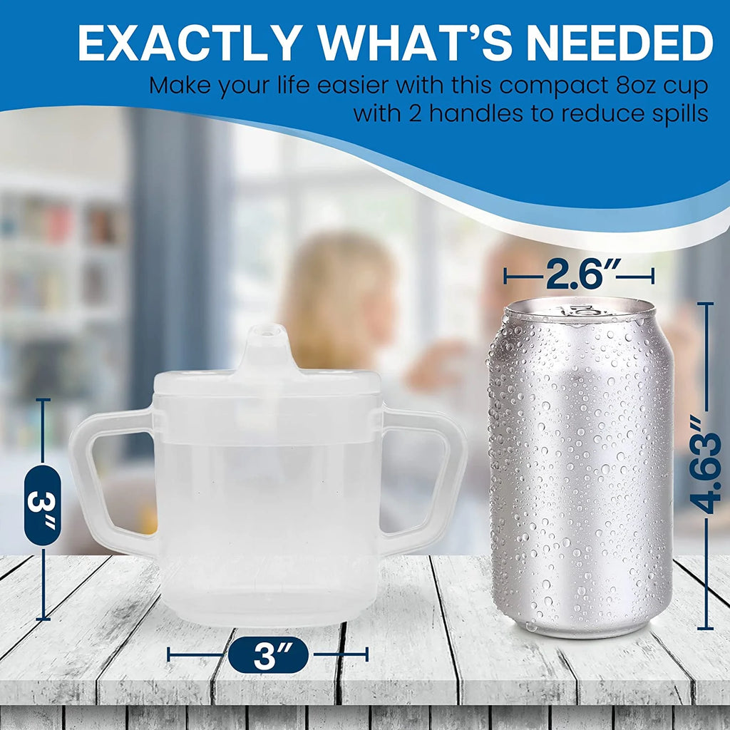 Clear 6 Pack Adult Sippy Cup S848662
