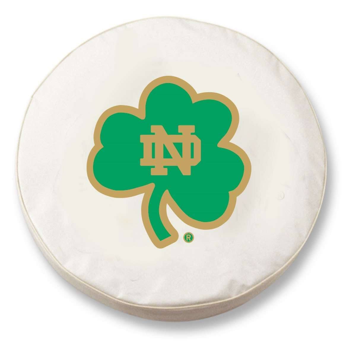 White Shamrock Tire Cover P69759