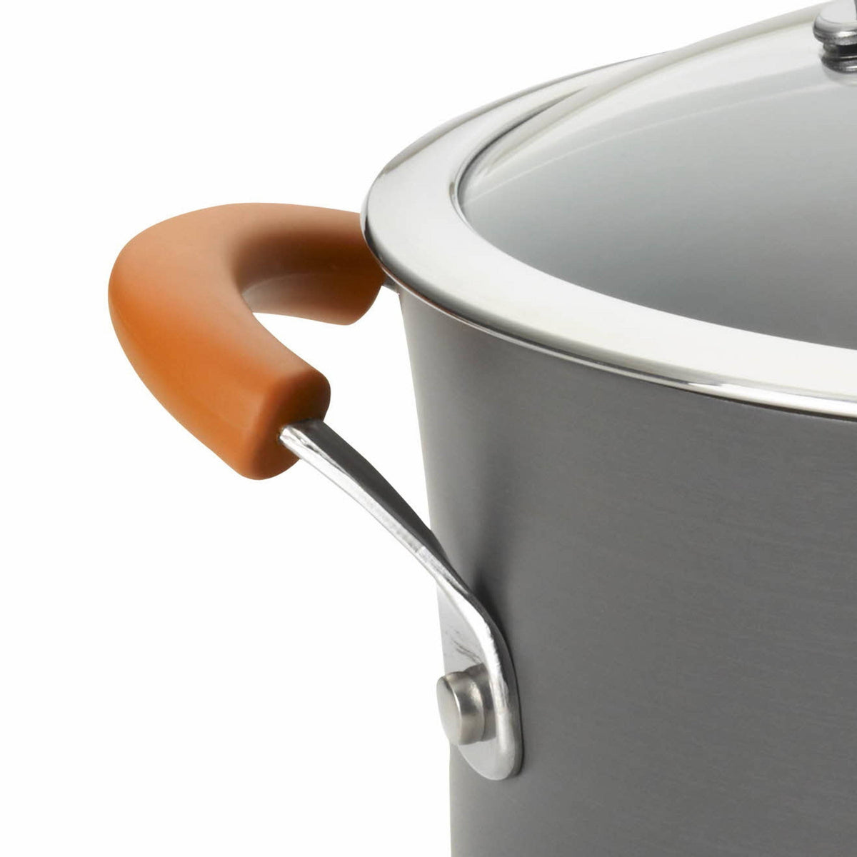 10 Qt. Hard Anodized Covered Stockpot M496883