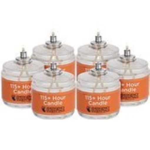 115 Hour Plus Emergency Candle Clear Mist - Pack of 6 I950