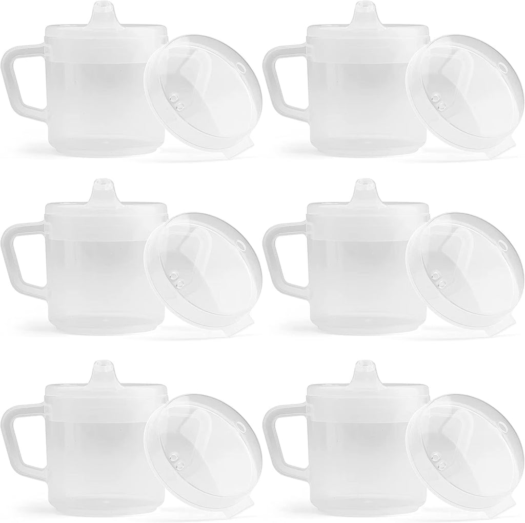 Clear 6 Pack Adult Sippy Cup S848662