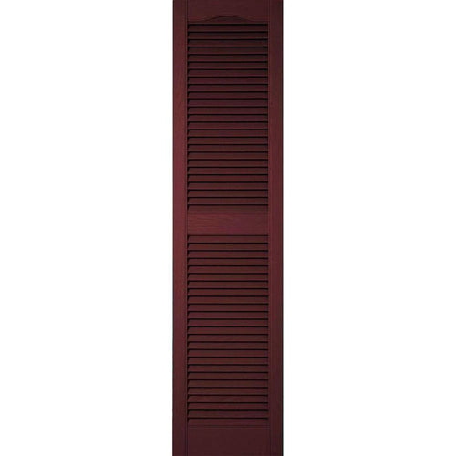 18 inchw x 35 inchh Vinyl Open Louver Shutters Per Pair T9093