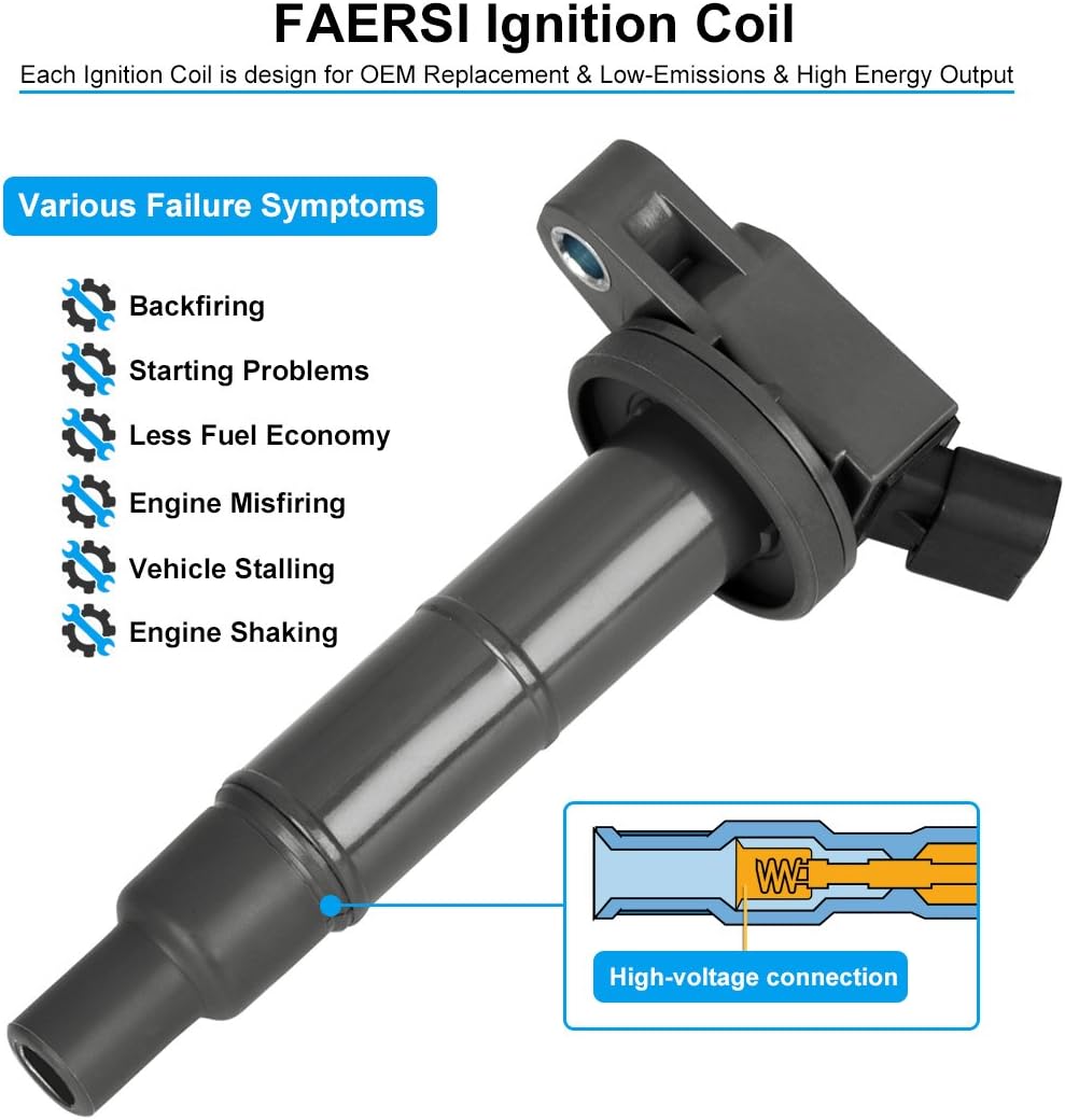 Ignition Coil Pack of 4 V808