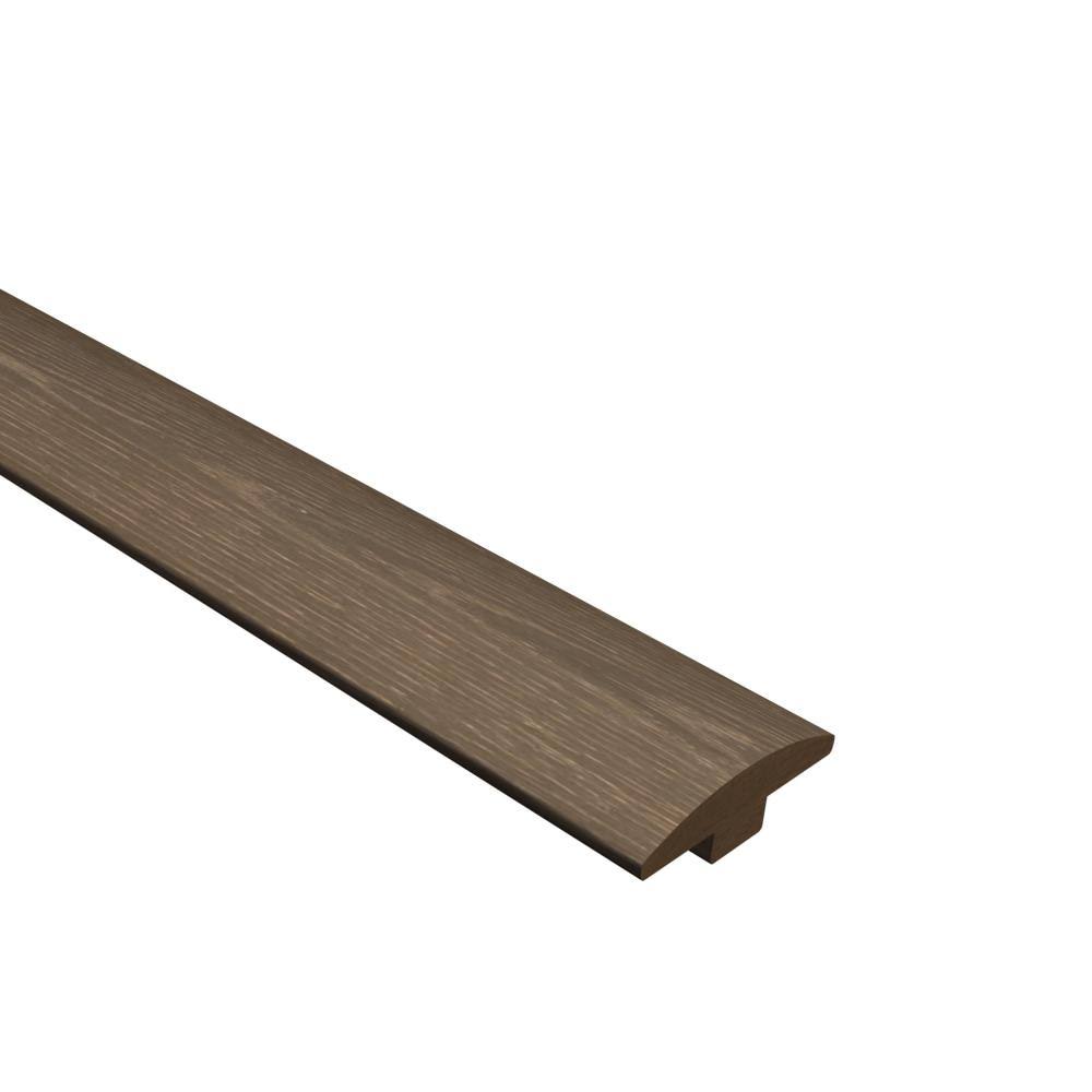 2-in x 74.81-in Wood Floor T-Moulding in Brown I795
