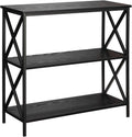 3 Tier Bookcase, Weathered Gray B928456