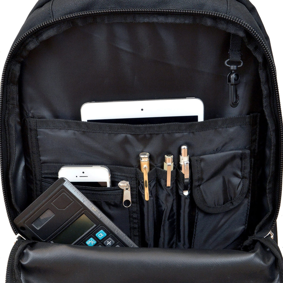 Black Premium Wheeled Backpack B534465