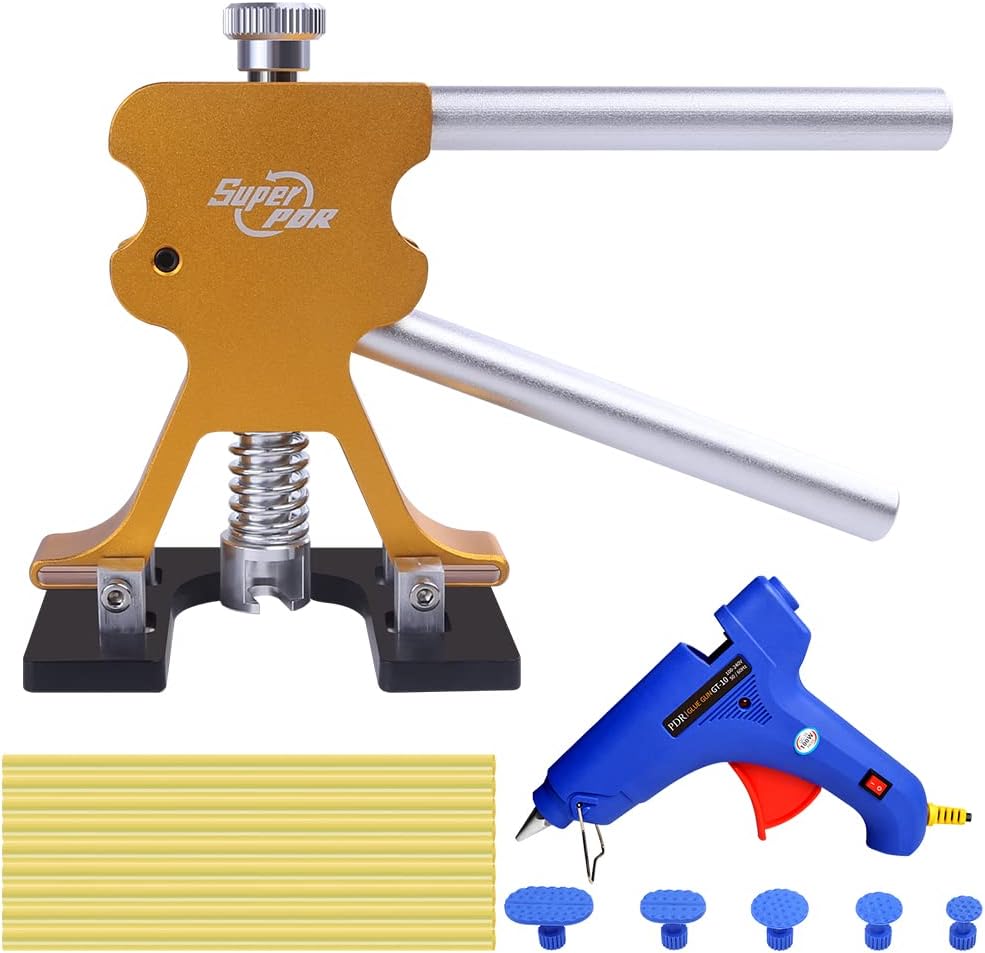 32pcs Dent Repair Tool Kit Dent Puller Dent Removal Pulling Tabs Bridge Dent Removal Tools Z12455
