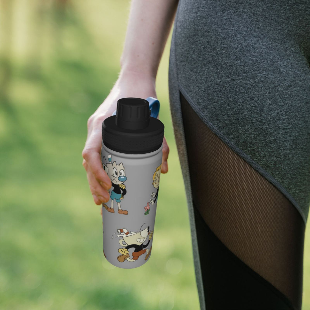 18OZ Stainless Steel Insulated Water Bottle Y67436