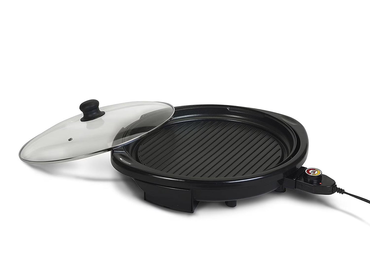Black Electric Indoor Grill F636