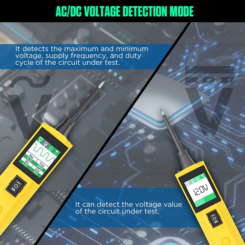 12V/24V Circuit Tester with LED Headlight O71580