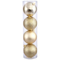 Honey Gold Ball 4 Finish Asst 4/Bag V4158
