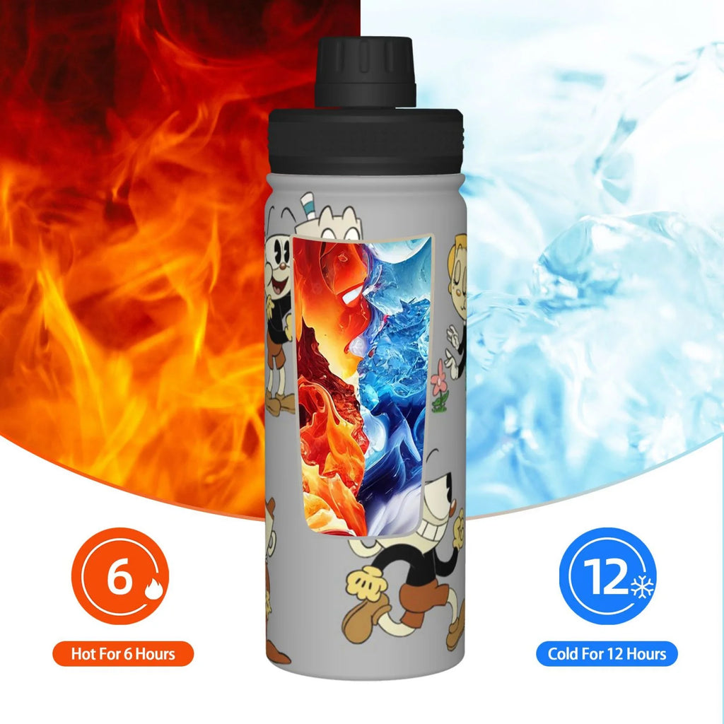 18OZ Stainless Steel Insulated Water Bottle Y67436